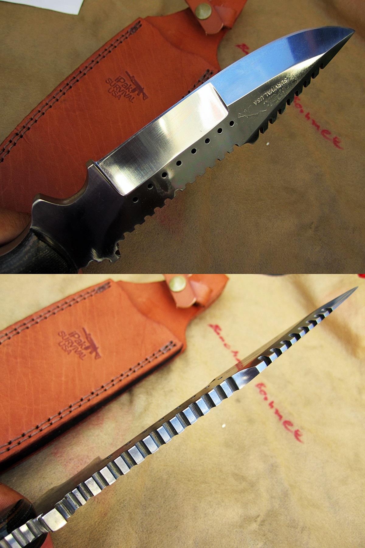 มีดเหล็ก D2 CFK USA.