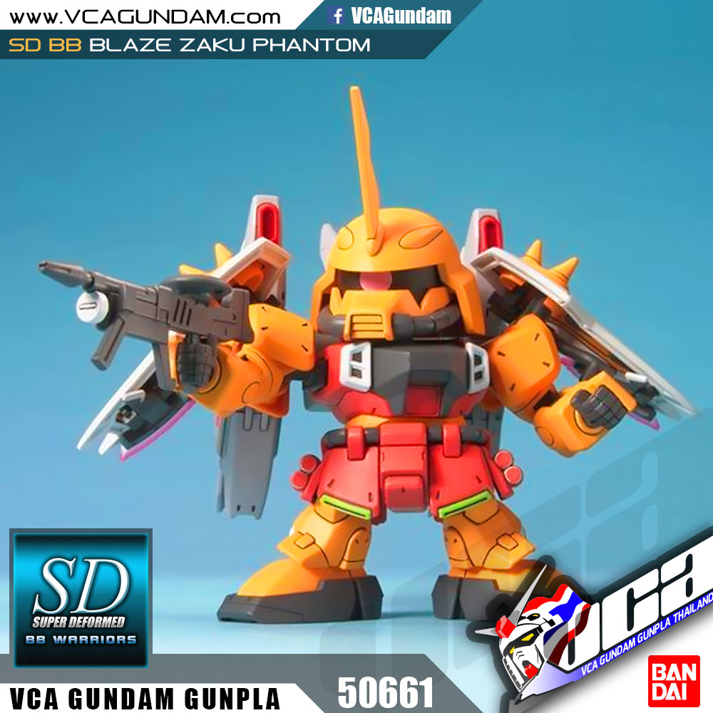 SD BB298 BLAZE ZAKU PHANTOM (HEINE WESTENFLUSS CUSTOM) เบลซ ซาคุ แฟนทอม