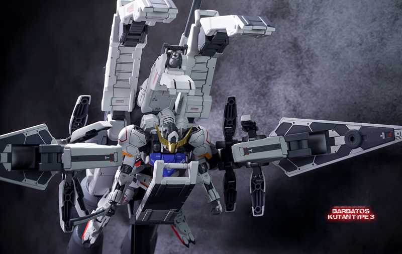 HG 1/144 Gundam Barbatos + Transport Booster | Modeled by Identity