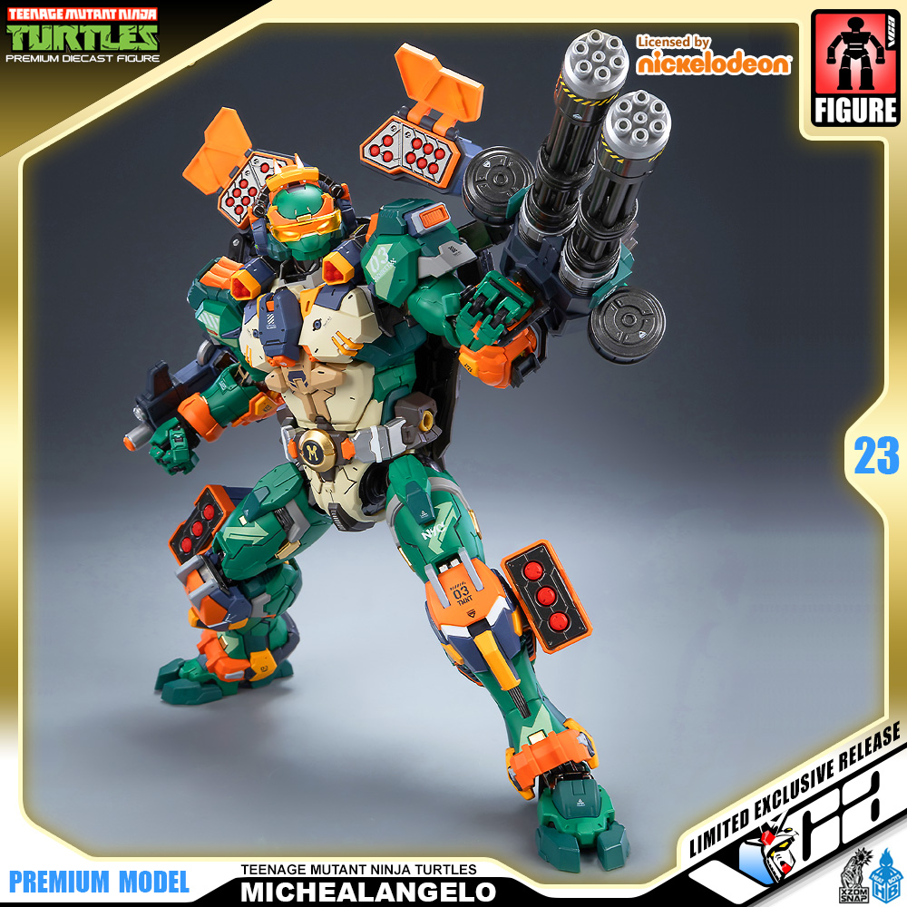 Heat Boys NICKELODEON TEENAGE MUTANT NINJA TURTLES MICHELANGELO MECHA