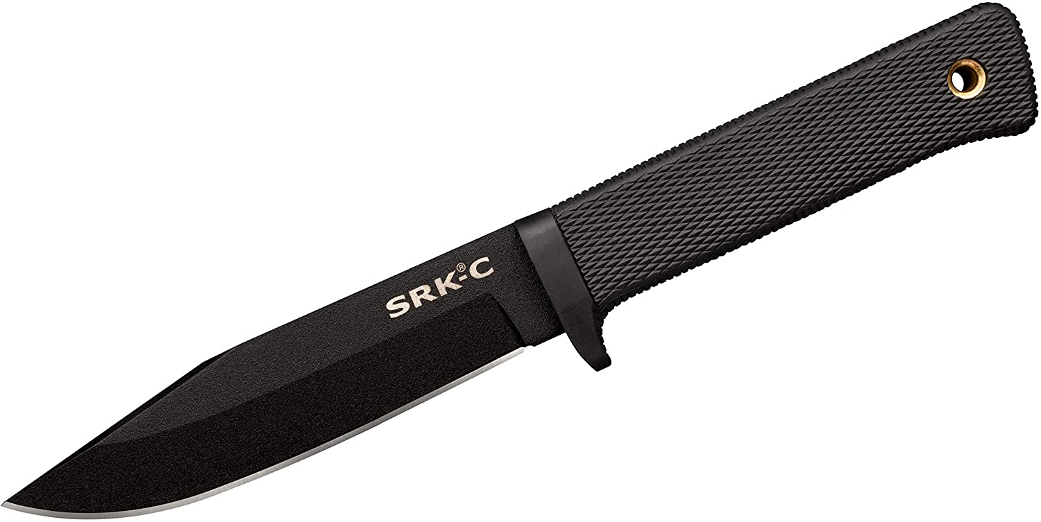 มีดพกCold Steel SRK Survival Rescue Fixed Blade SK-5 Steel, Compact 49LCKD