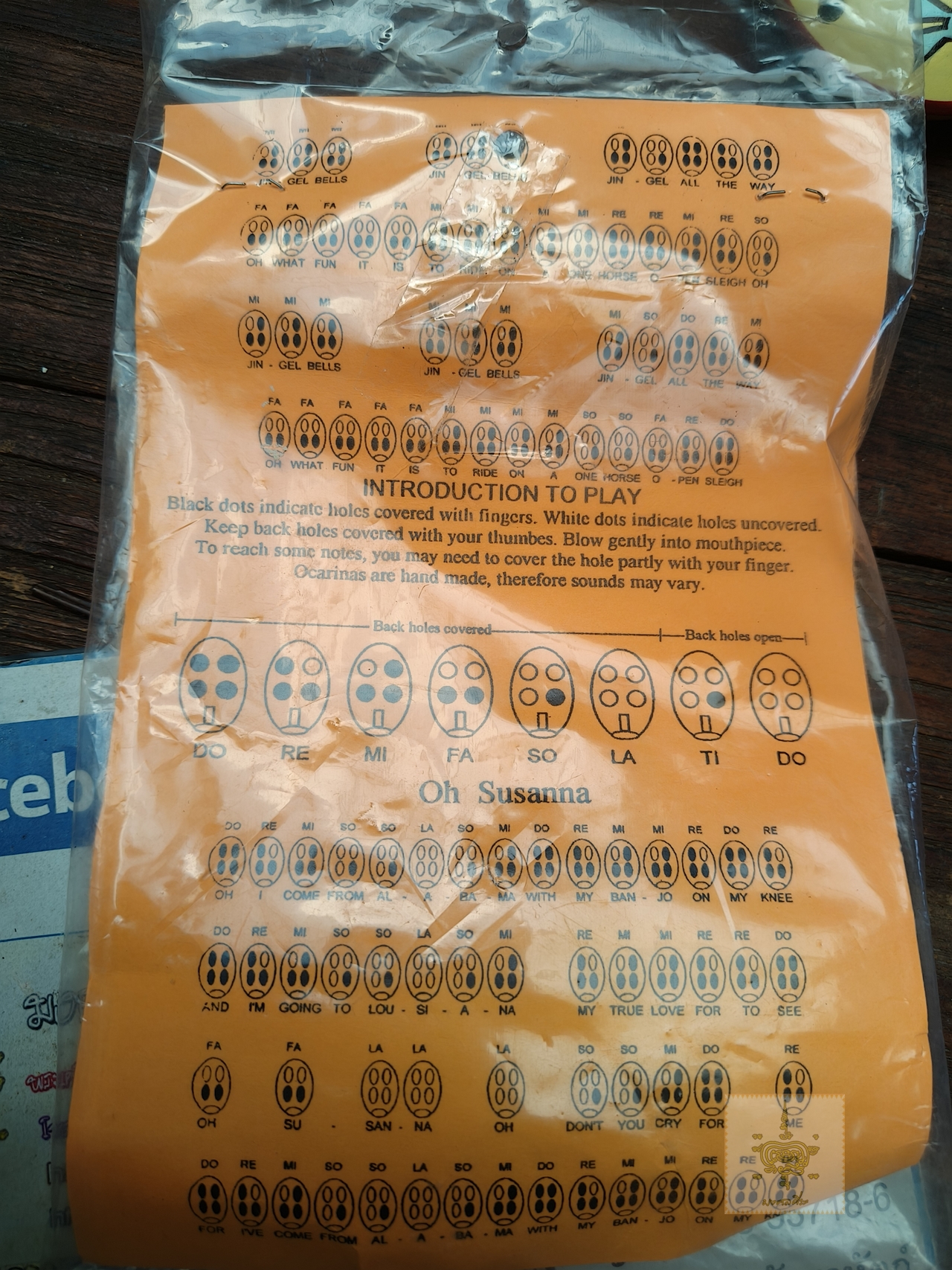 ขลุ่ย Ocarina โอคาริน่า