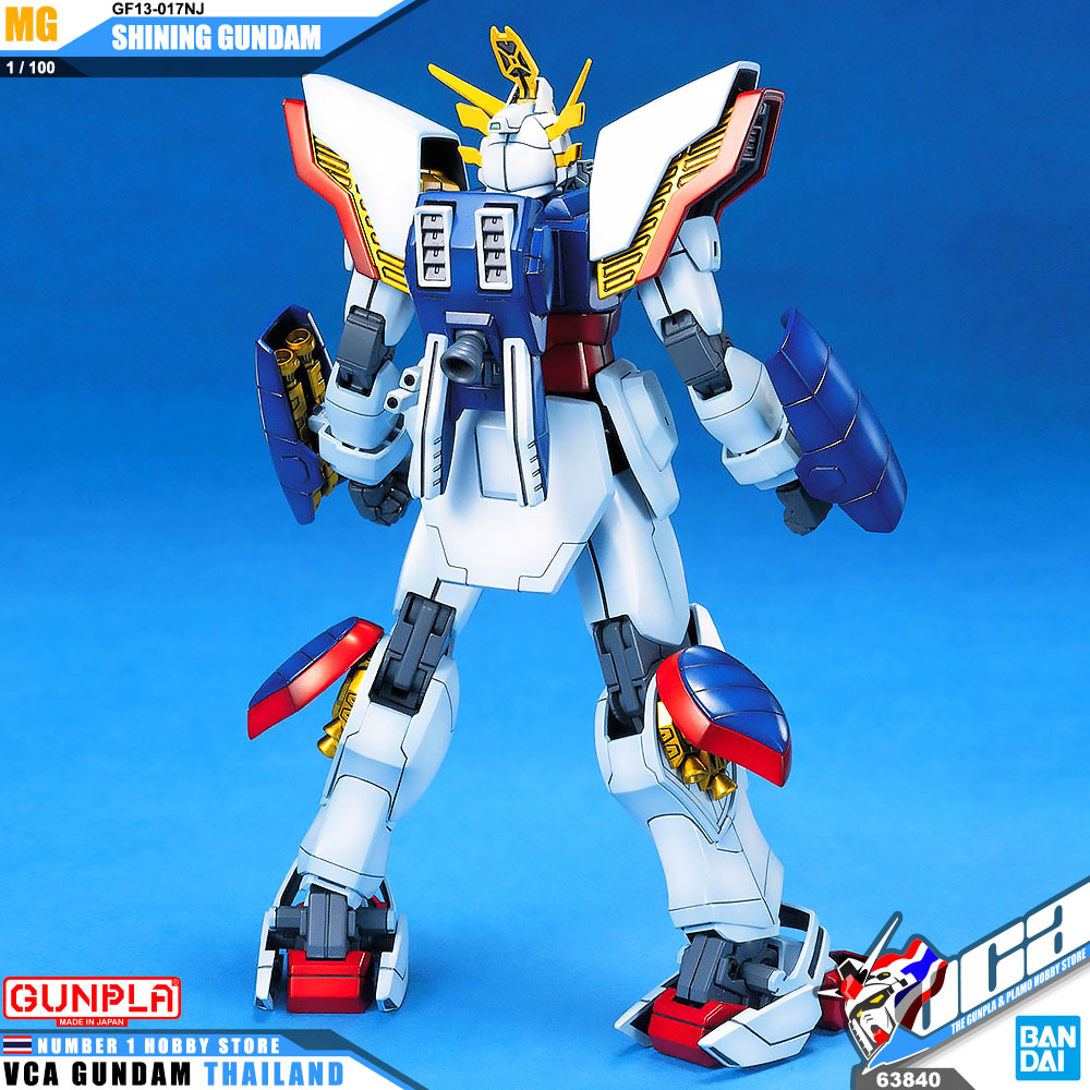 ⭐️ BANDAI GUNPLA MASTER GRADE MG SHINING GUNDAM ประกอบ หุ่นยนต์ โมเดล กันดั้ม กันพลา ของเล่น VCA GUNDAM