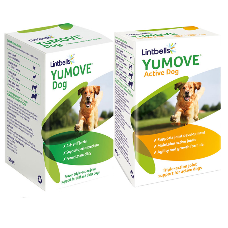 อาารเสริมสุนัข บำรุงข้อ Lintbells Yumove