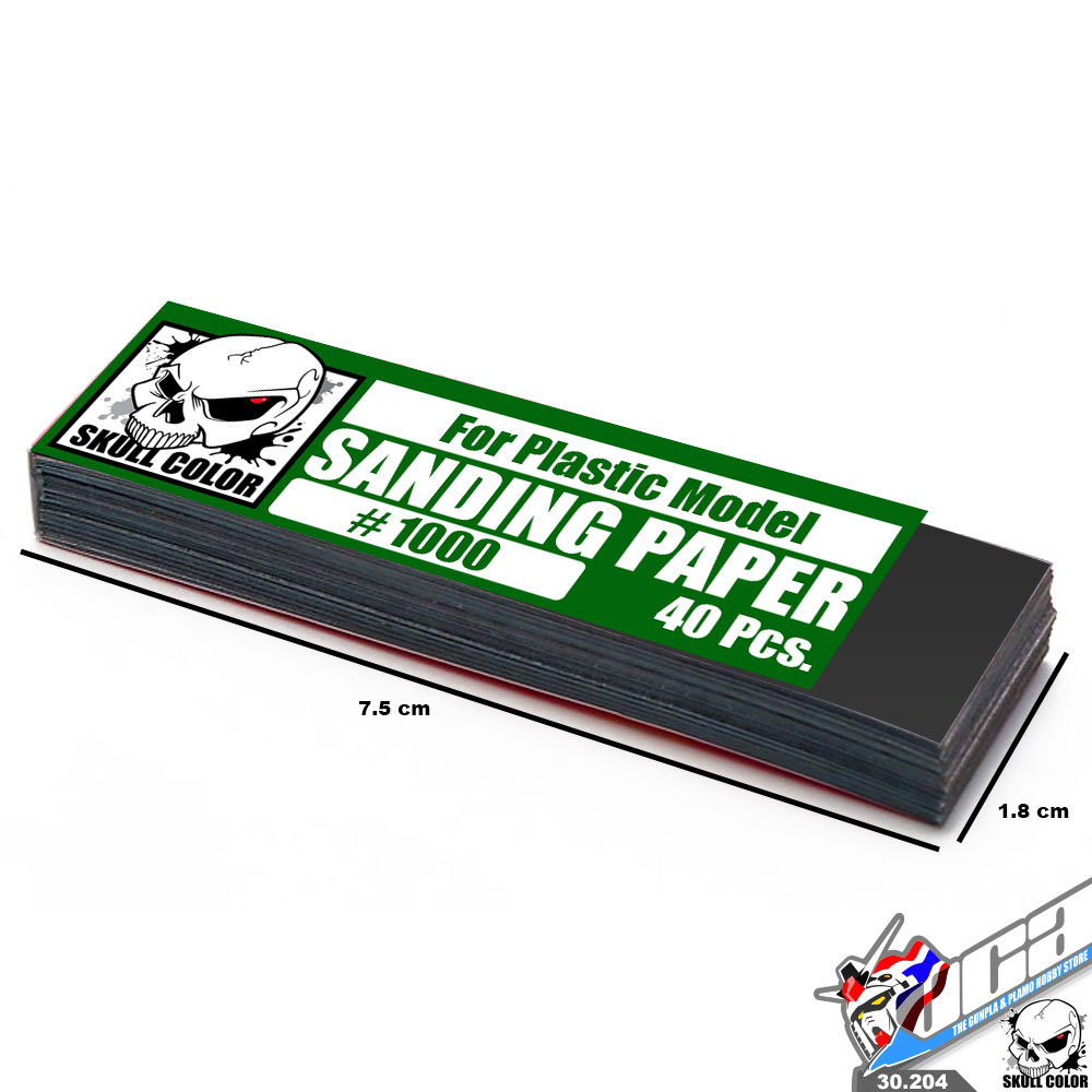 Skull Color™ Plastic Modelling Accessories SANDING PAPER #1000