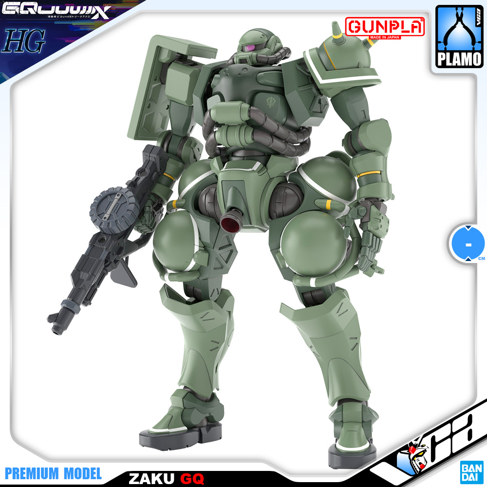 Bandai Gunpla High Grade GQuuuuuuX HG Zaku GQ Plastic Model Action Figure Toy Kit VCA Gundam Bangkok Thailand