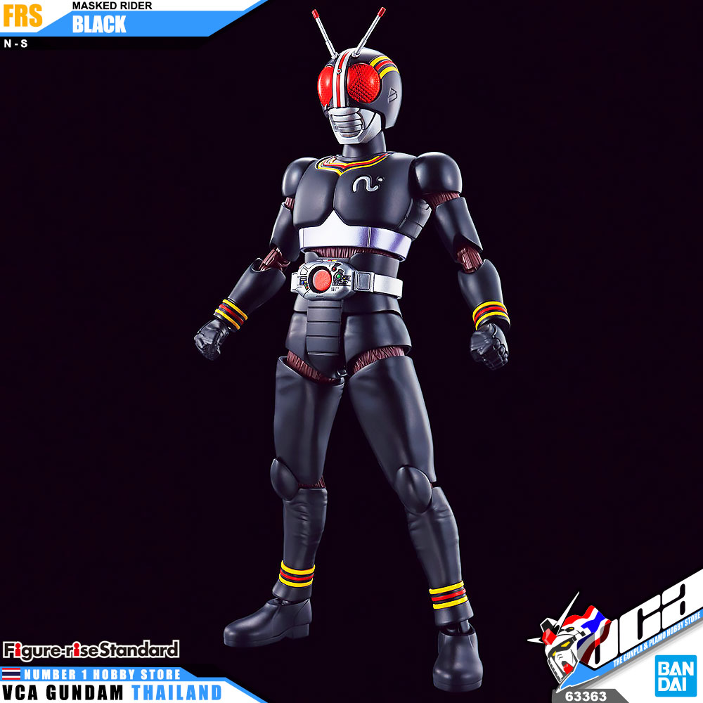 ⭐️ BANDAI FIGURE-RISE STANDARD MASKED RIDER BLACK FIGURE RISE มาสค์ไรเดอร์บิลด์ พลาสติก โมเดล ของเล่น VCA GUNDAM