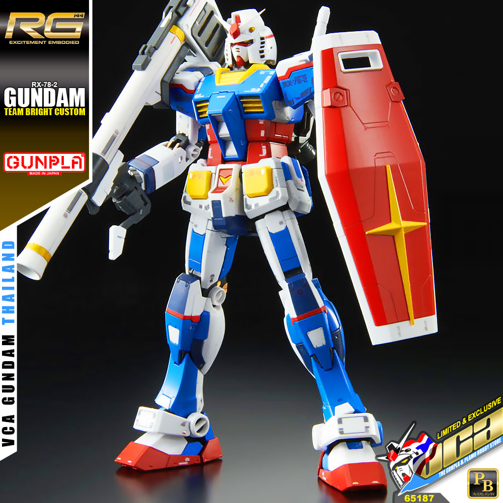 RG RX-78-2 GUNDAM (TEAM BRIGHT CUSTOM)