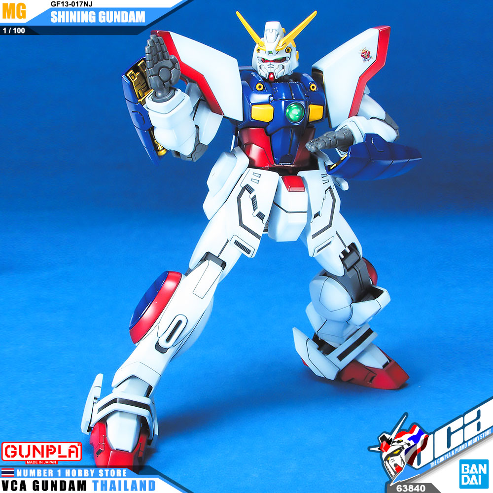 ⭐️ BANDAI GUNPLA MASTER GRADE MG SHINING GUNDAM ประกอบ หุ่นยนต์ โมเดล กันดั้ม กันพลา ของเล่น VCA GUNDAM