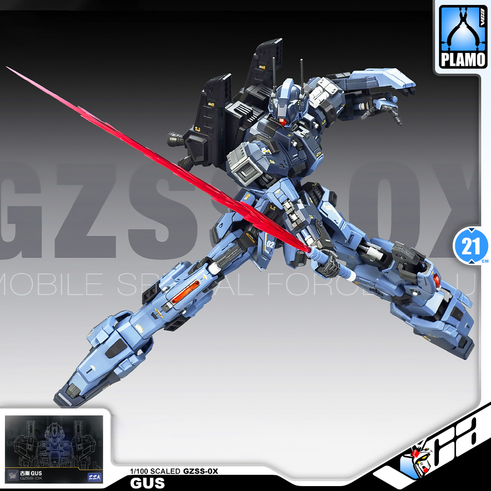ZZA Studio GZSS-0X Gus 古斯 1/100 Master Grade MG GM Action Figure Toy Kit VCA Gundam Thailand