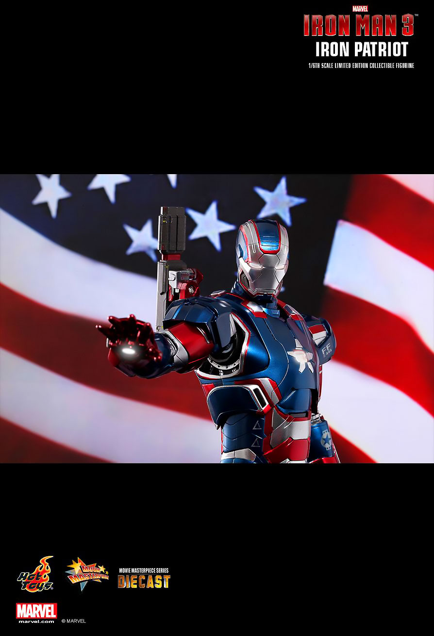 HOT TOYS 1/6 IRON PATRIOT (DIECAST) ไอรอน แพทริออท