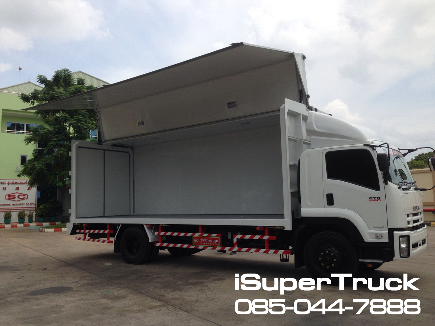 ISUZU FTR Smoother Euro 5 Max (ช่วงยาว 7.6 เมตร) หัวแชสซี (Chassis)