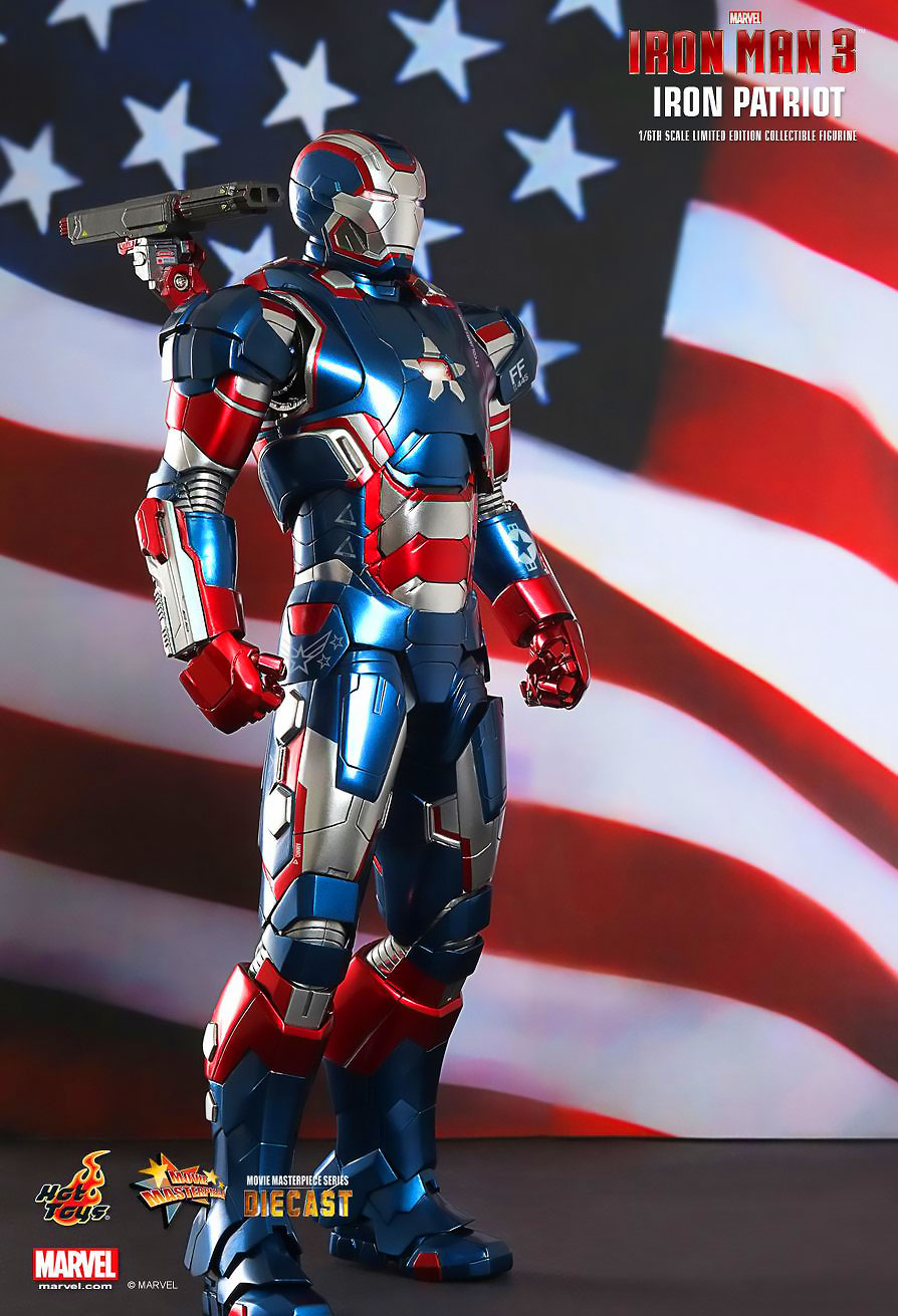 HOT TOYS 1/6 IRON PATRIOT (DIECAST) ไอรอน แพทริออท