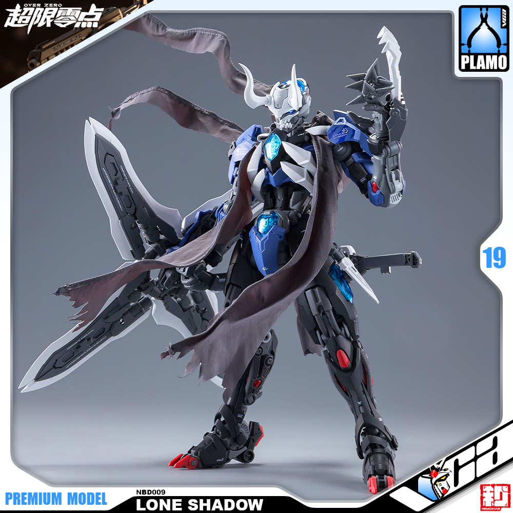 Hemoxian 超限零点 NBD009 Lone Shadow 孤影 Plastic Model Action Toy Kit VCA Gundam Bangkok Thailand