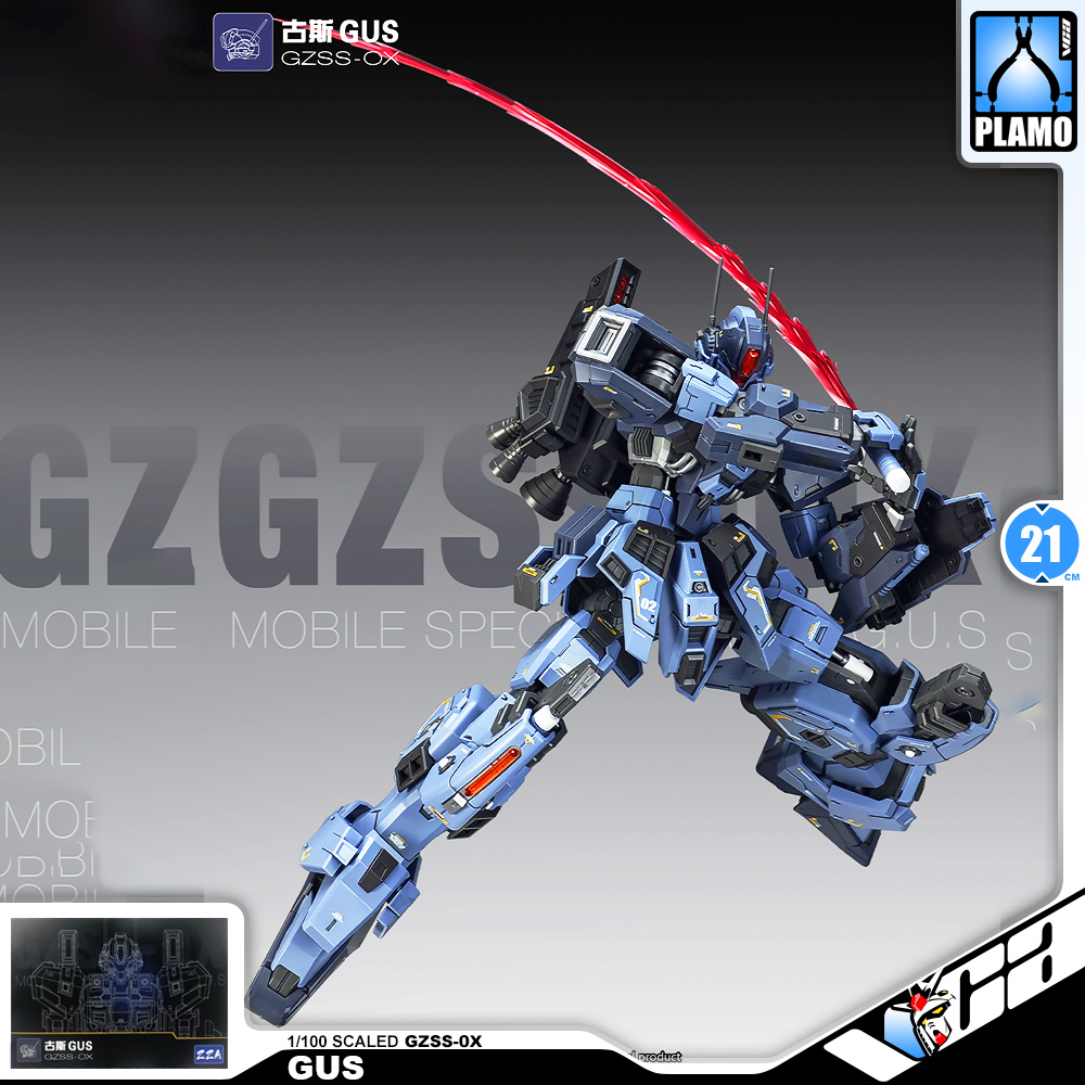 ZZA Studio GZSS-0X Gus 古斯 1/100 Master Grade MG GM Action Figure Toy Kit VCA Gundam Thailand