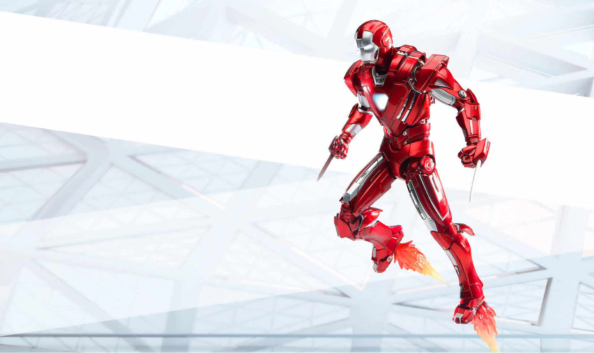 COMICAVE 1/12 IRON MAN MARK XXXIII SILVER CENTURION (DIECAST) ไอรอนแมน Mark 33