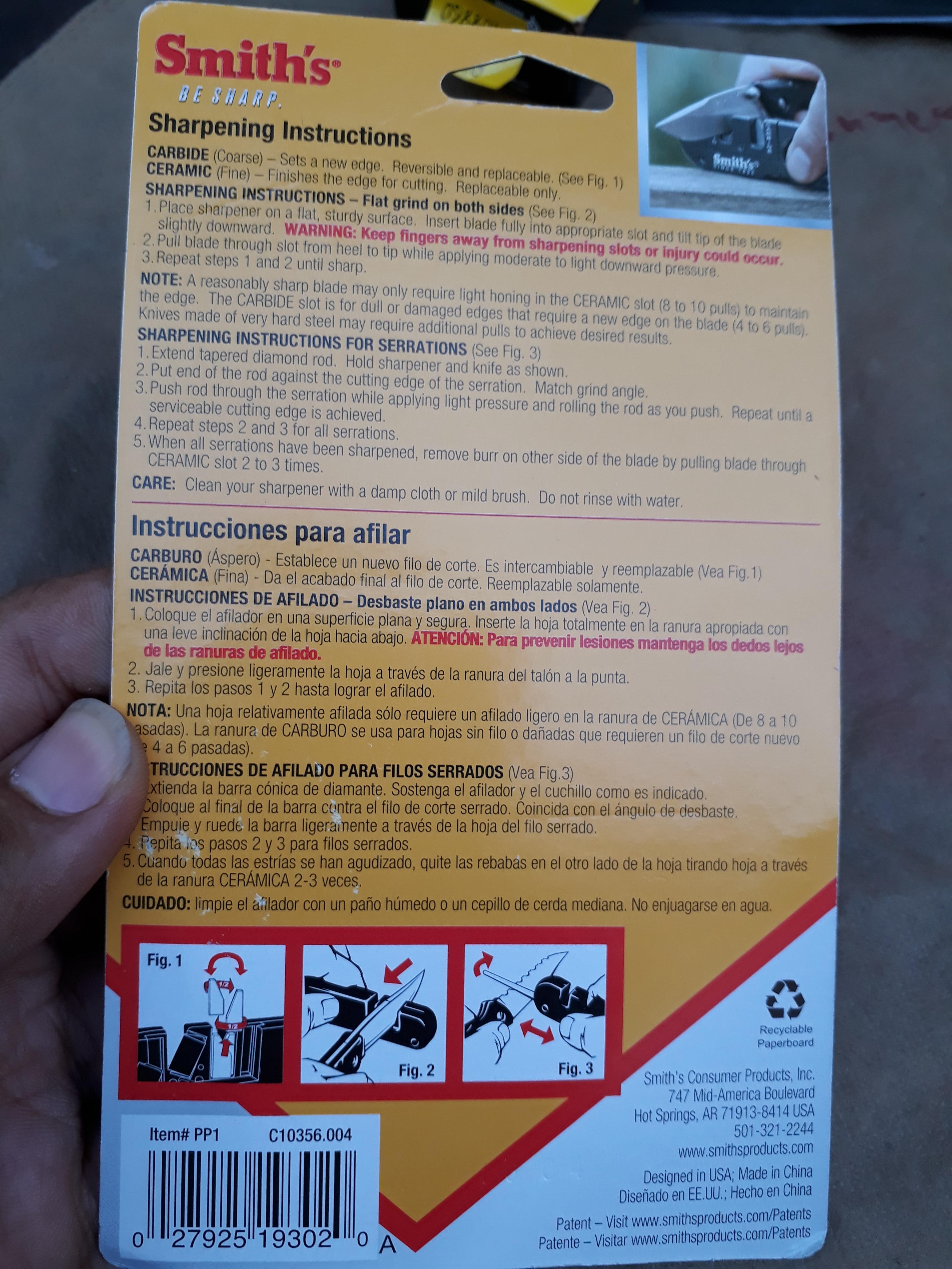 ที่ลับมีด Smith's Pocket Pal