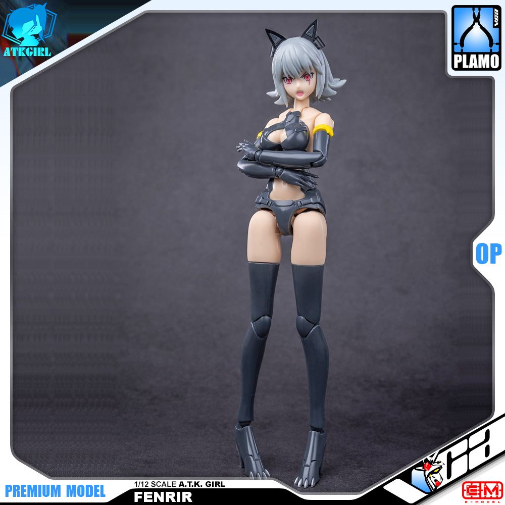 Eastern Model® Plastic Model Kit A.T.K. Girl FENRIR WOLF