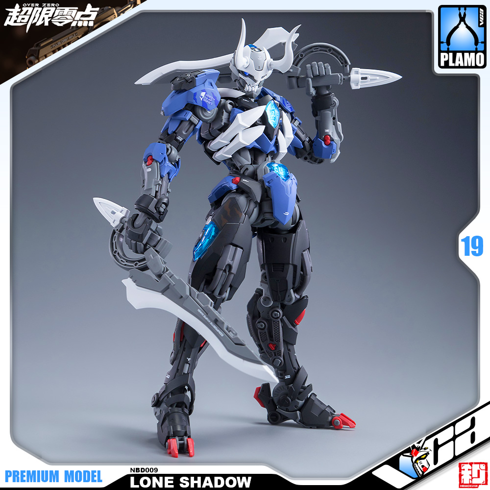 Hemoxian 超限零点 NBD009 Lone Shadow 孤影 Plastic Model Action Toy Kit VCA Gundam Bangkok Thailand