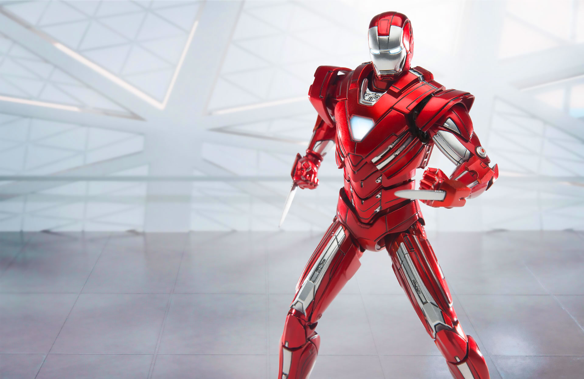 COMICAVE 1/12 IRON MAN MARK XXXIII SILVER CENTURION (DIECAST) ไอรอนแมน Mark 33