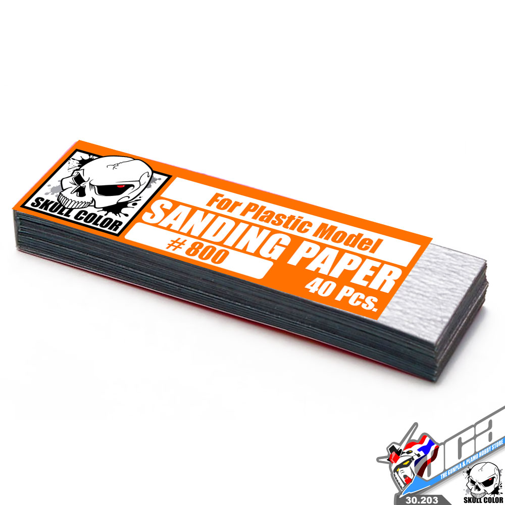 SKULL COLOR 30.203 SANDING PAPER #800 (40PCS)
