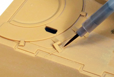 PANEL LINE ACCENT BROWN สีน้ำตาล