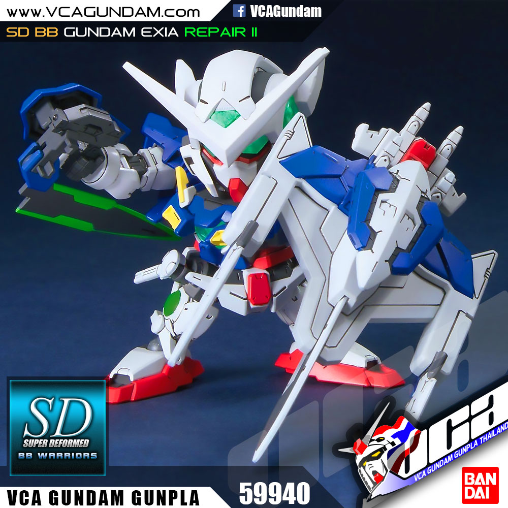 SD BB334 GUNDAM EXIA REPAIR II กันดั้ม เอ็กเซีย รีแพร์ 2