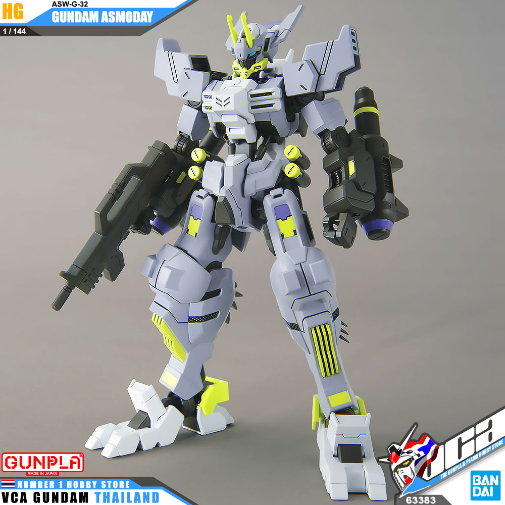 BANDAI GUNPLA HIGH GRADE HG 1/144 ASW-G-32 GUNDAM ASMODAY โมเดล กันดั้ม กันพลา VCA GUNDAM