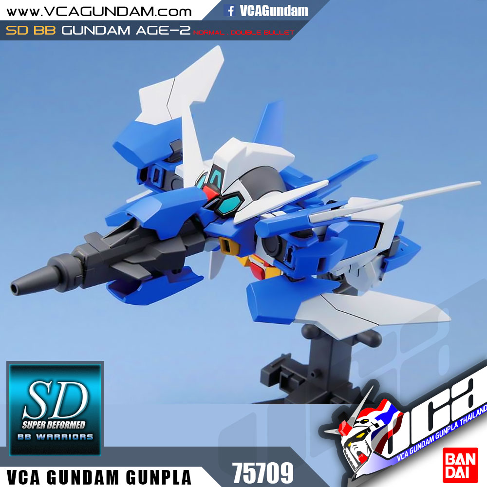 SD BB371 GUNDAM AGE-2 NORMAL / DOUBLE BULLET กันดั้ม เอจ 2 นอร์มอล / ดับเบิ้ล บูลเล็ท