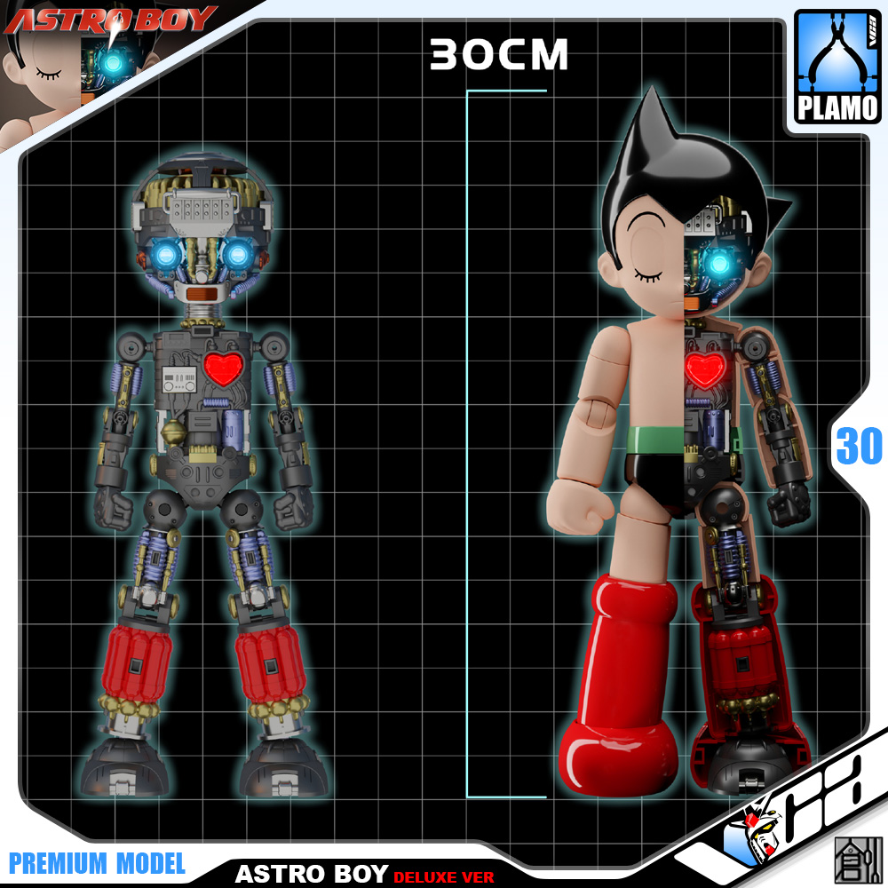 TRON Plastic Model Kit ASTRO BOY DELUXE VERSION
