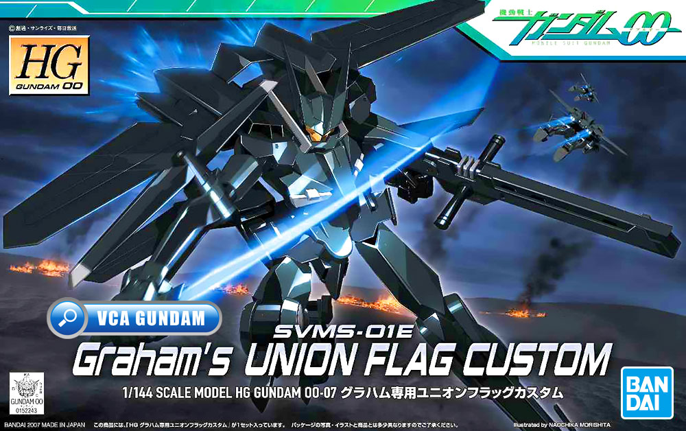 HG SVMS-01E GRAHAM'S UNION FLAG CUSTOM กราแฮม ยูเนี่ยน แฟล็ก คัสตอม