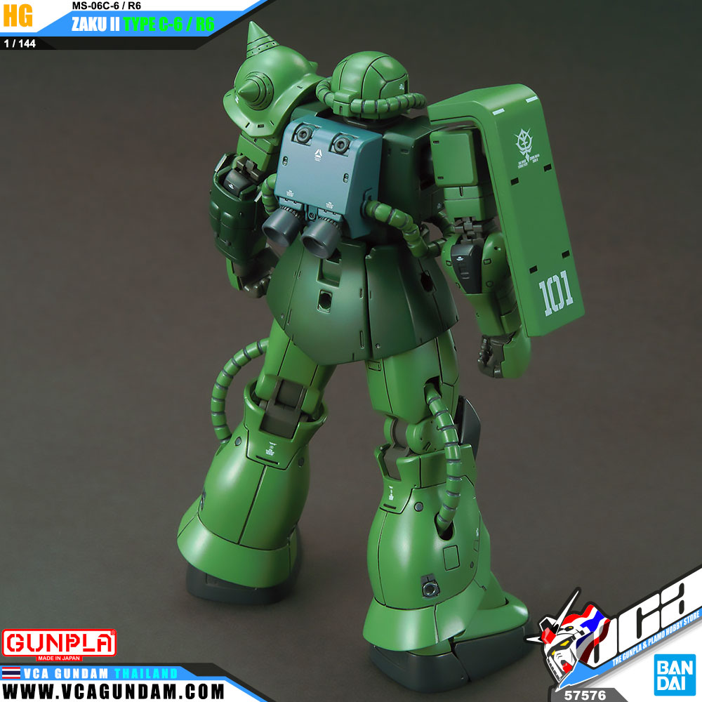 HG MS-06C-6/R6 ZAKU II ซาคุ 2