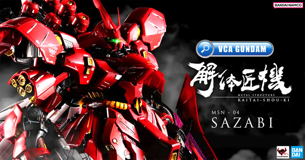 Bandai METAL STRUCTURE MSN-04 SAZABI