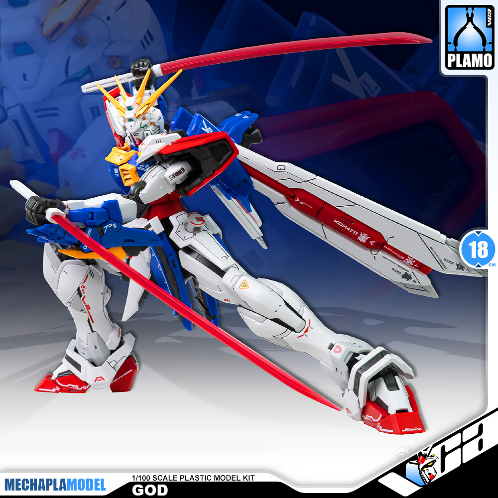 Fat Cat 胖虎模型 GF13-017NJII AShen God 阿神 1/100 Master Real Grade RG MG Action Figure Toy Kit VCA Gundam Thailand