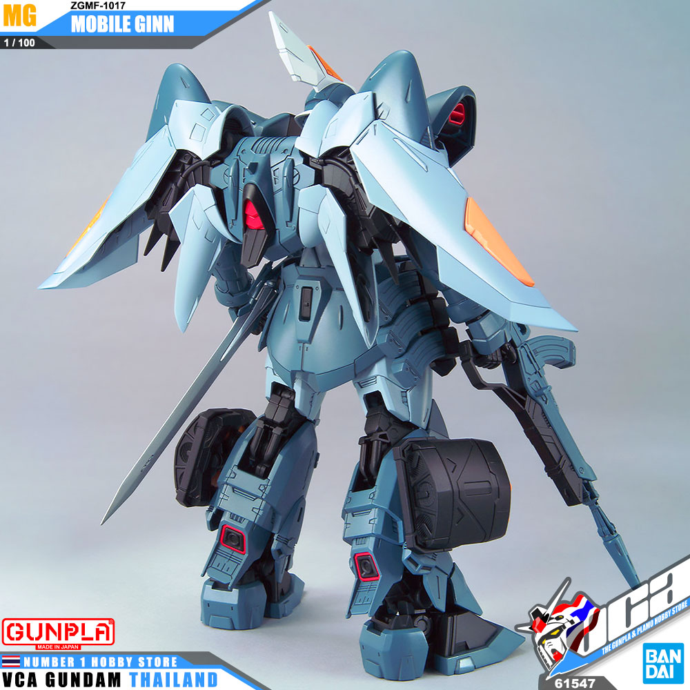 BANDAI GUNPLA MASTER GRADE MG 1/100 ZGMF-1017 MOBILE GINN โมเดล กันดั้ม กันพลา VCA GUNDAM