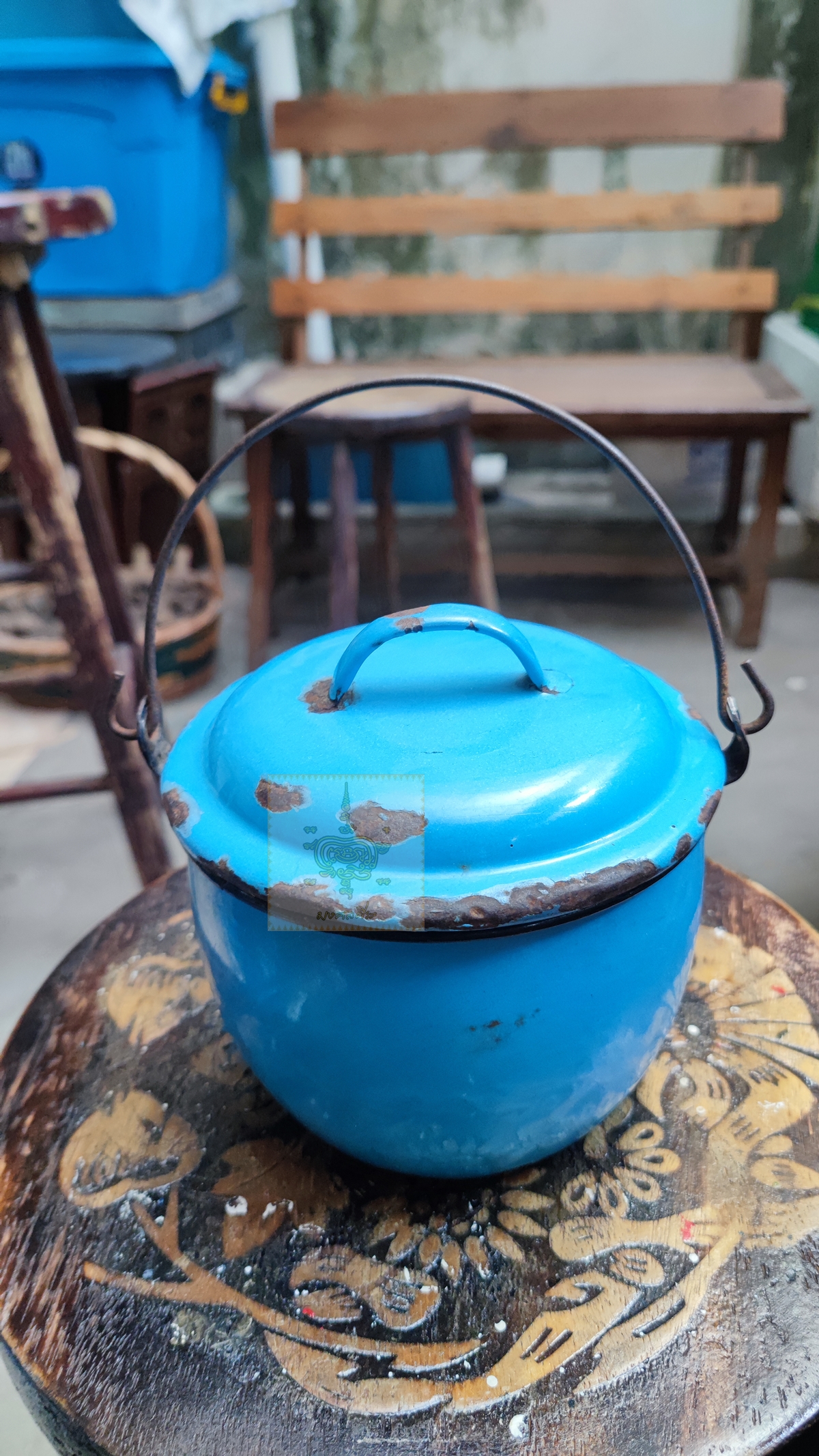 หม้ออวยเก่า ขนาดเล็ก