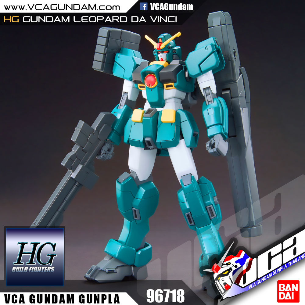 HG GUNDAM LEOPARD DA VINCI กันดั้ม ลีโอภาร์ด ดา วินชี่
