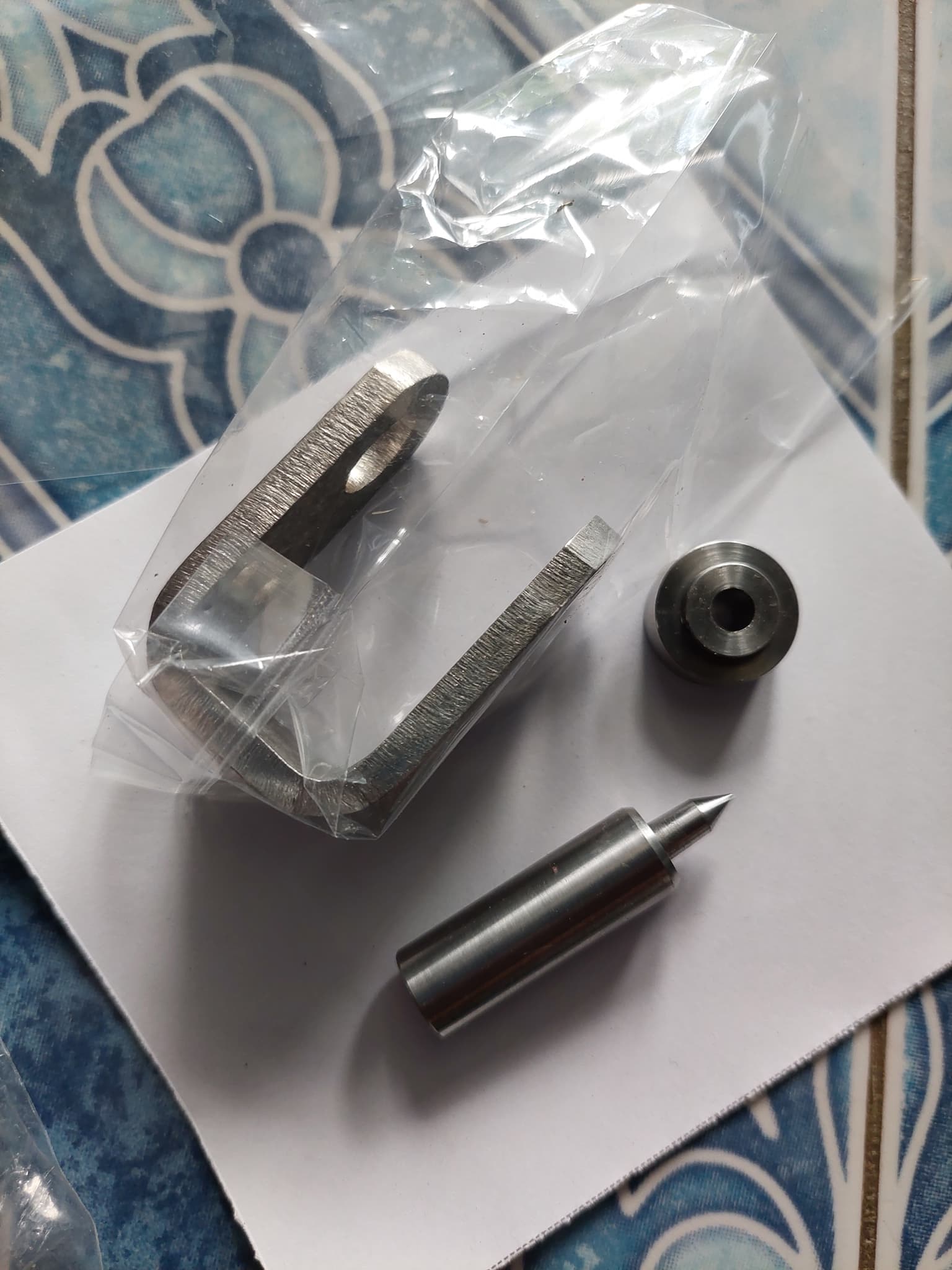 CKK Rivet/Eyelet Flaring Dies - Journeyman Series - #8 - (1/4) ใช้ดีครับตอกได้เลยสวยงาม นำเข้า 1 ชุด3ชิ้น