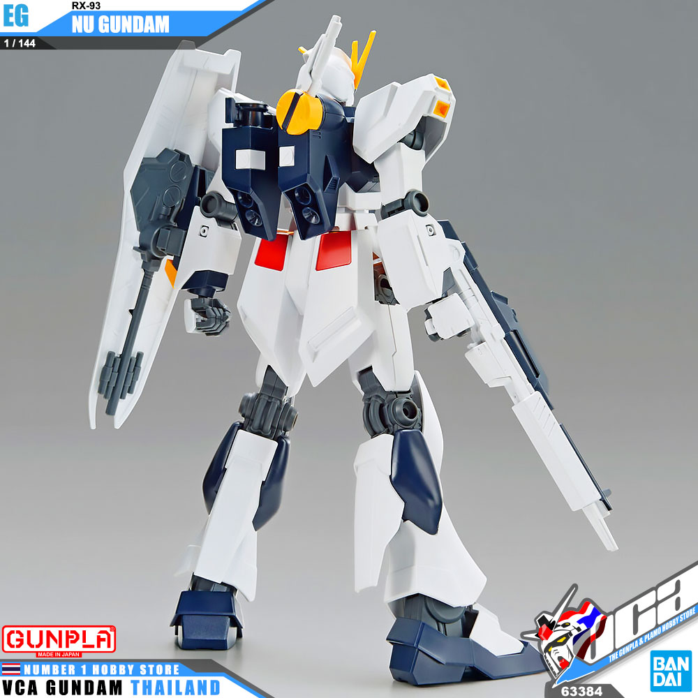 BANDAI GUNPLA ENTRY GRADE EG 1/144 RX-93 N V NEW NU GUNDAM โมเดล กันดั้ม กันพลา VCA GUNDAM