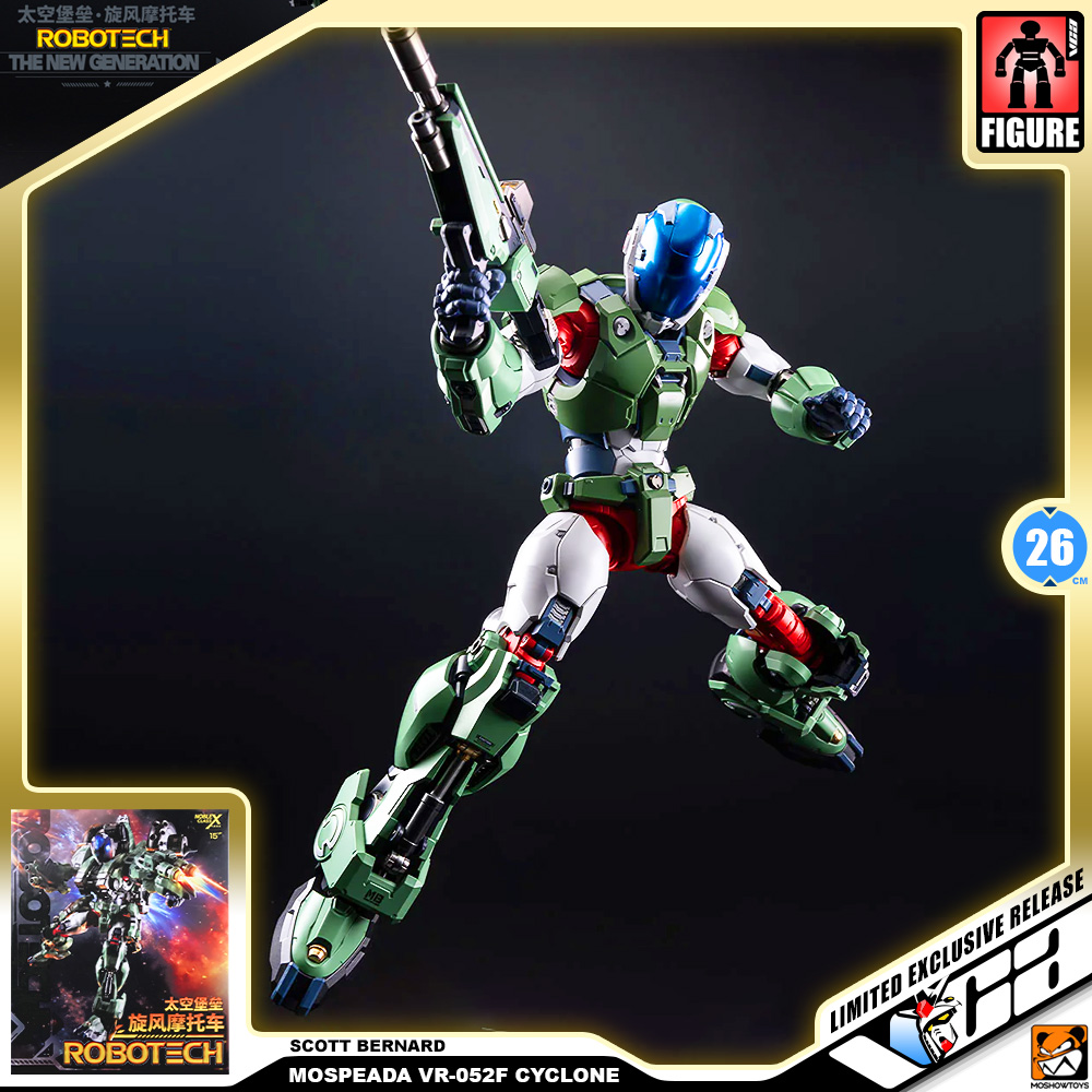 Moshow Robotech Mospeda YR-052F Cyclone By Stick Scott Bernard Metal Build Structure Action Figure VCA Gundam Bangkok Thailand
