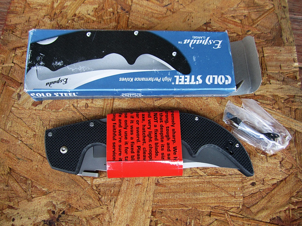 มีดCold Steel - Large Espada G-10 Folding Knife 62NGL *NEW*