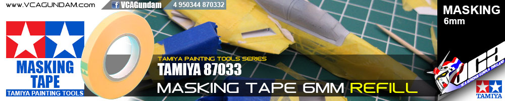 TAMIYA 87033 MASKING TAPE 6MM REFILL