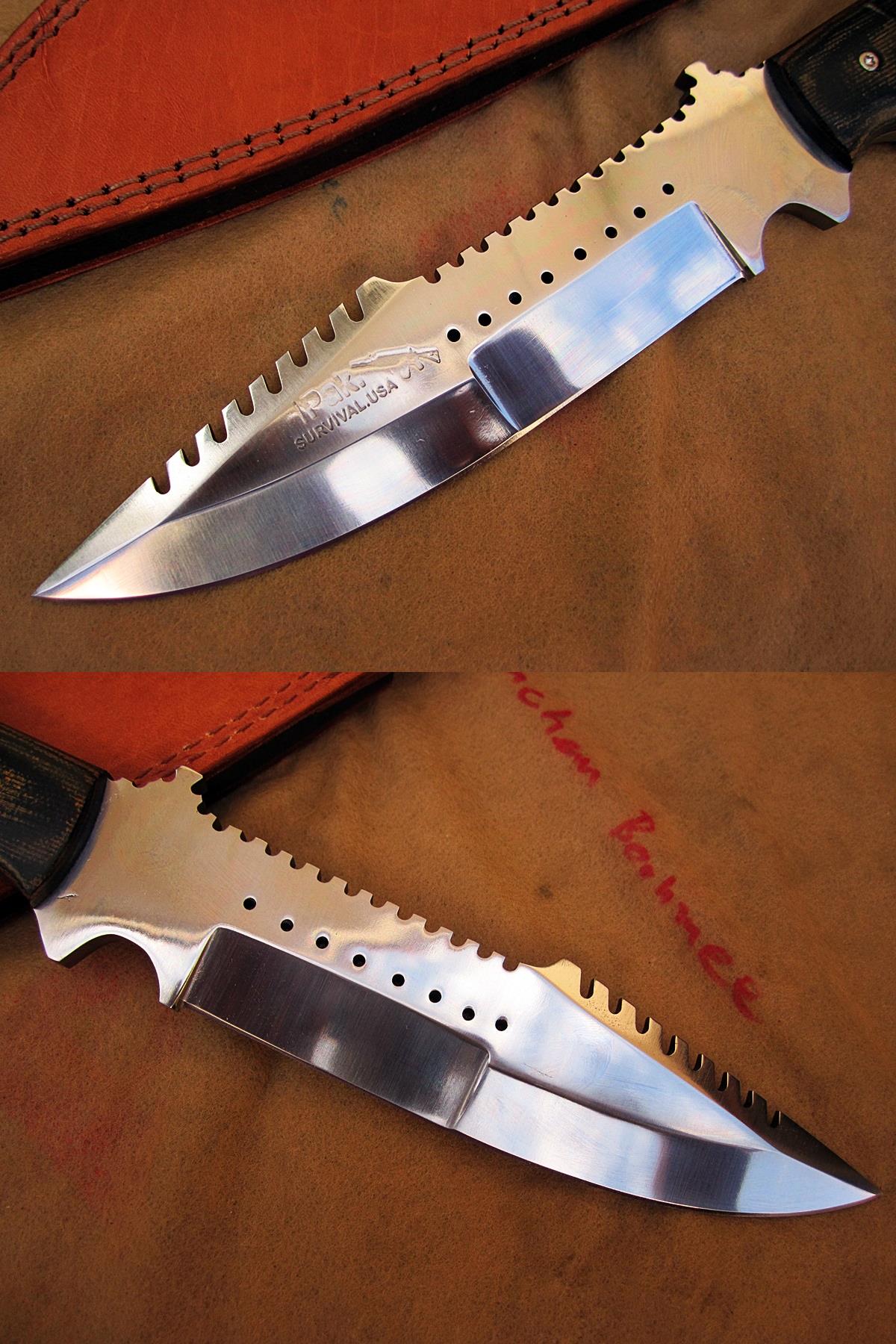 มีดเหล็ก D2 CFK USA.