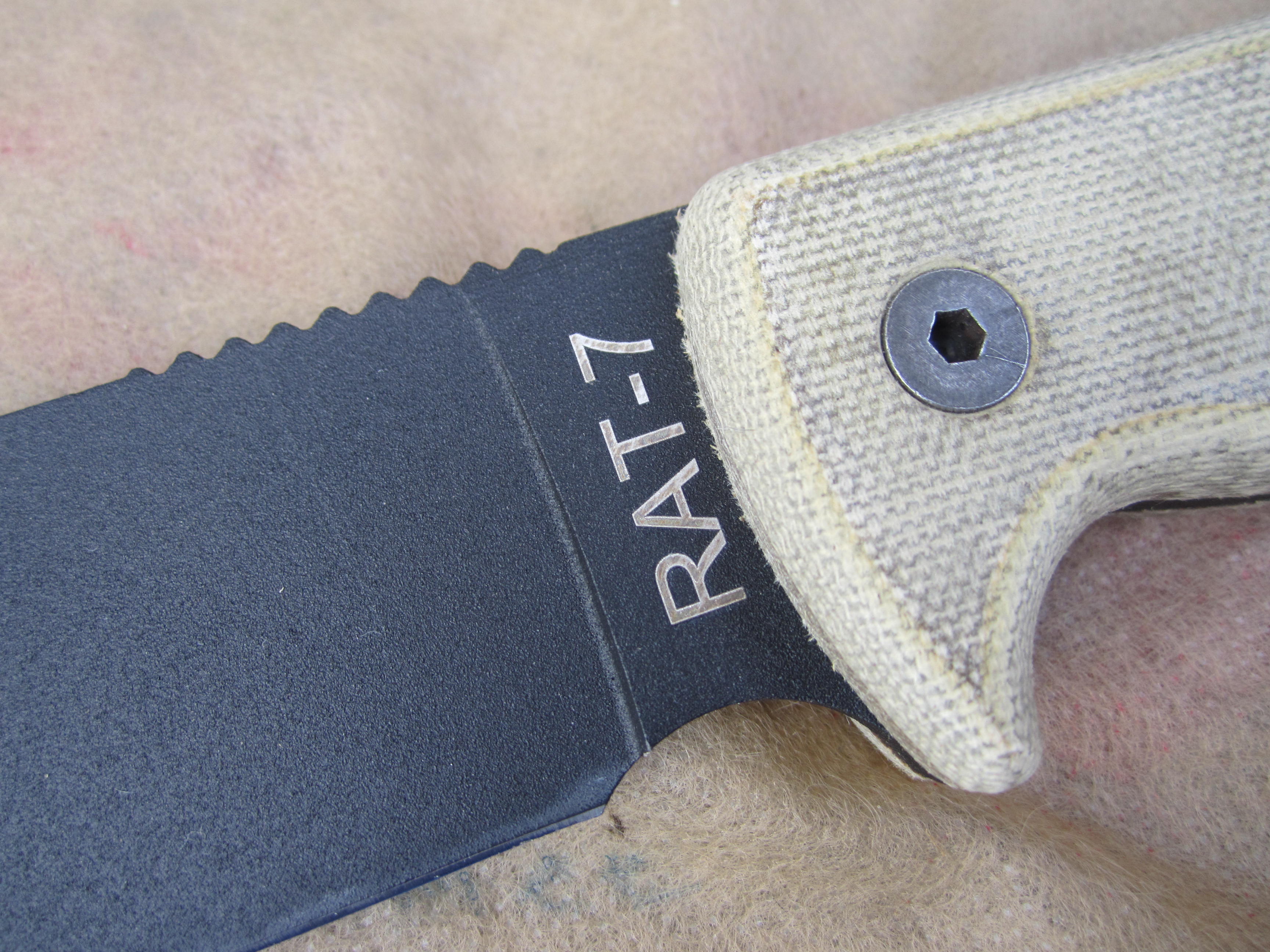 มีด Ontario RAT-7 1095 Knife