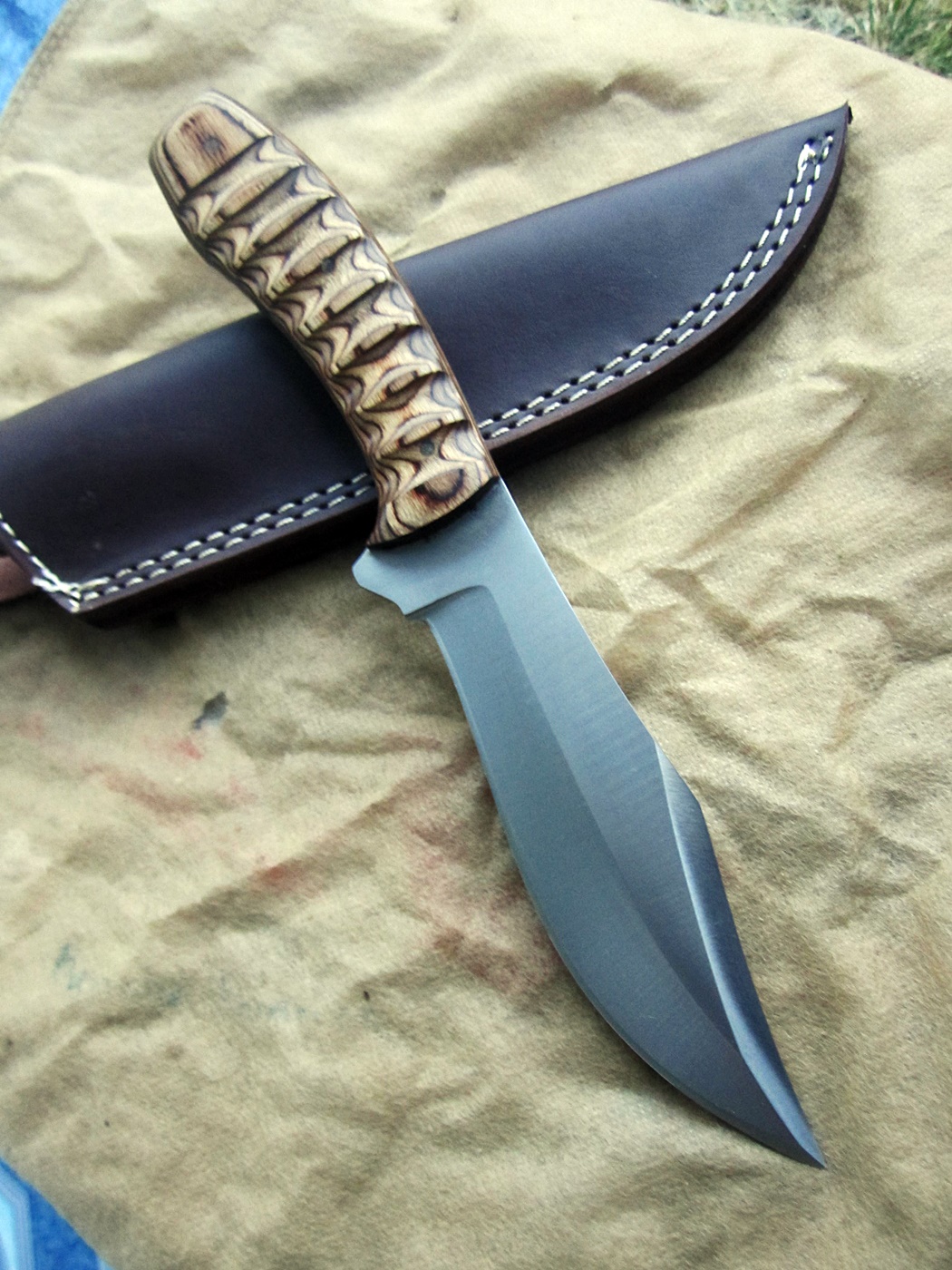 มีดพกเหล็ก A2 Steel (A21)