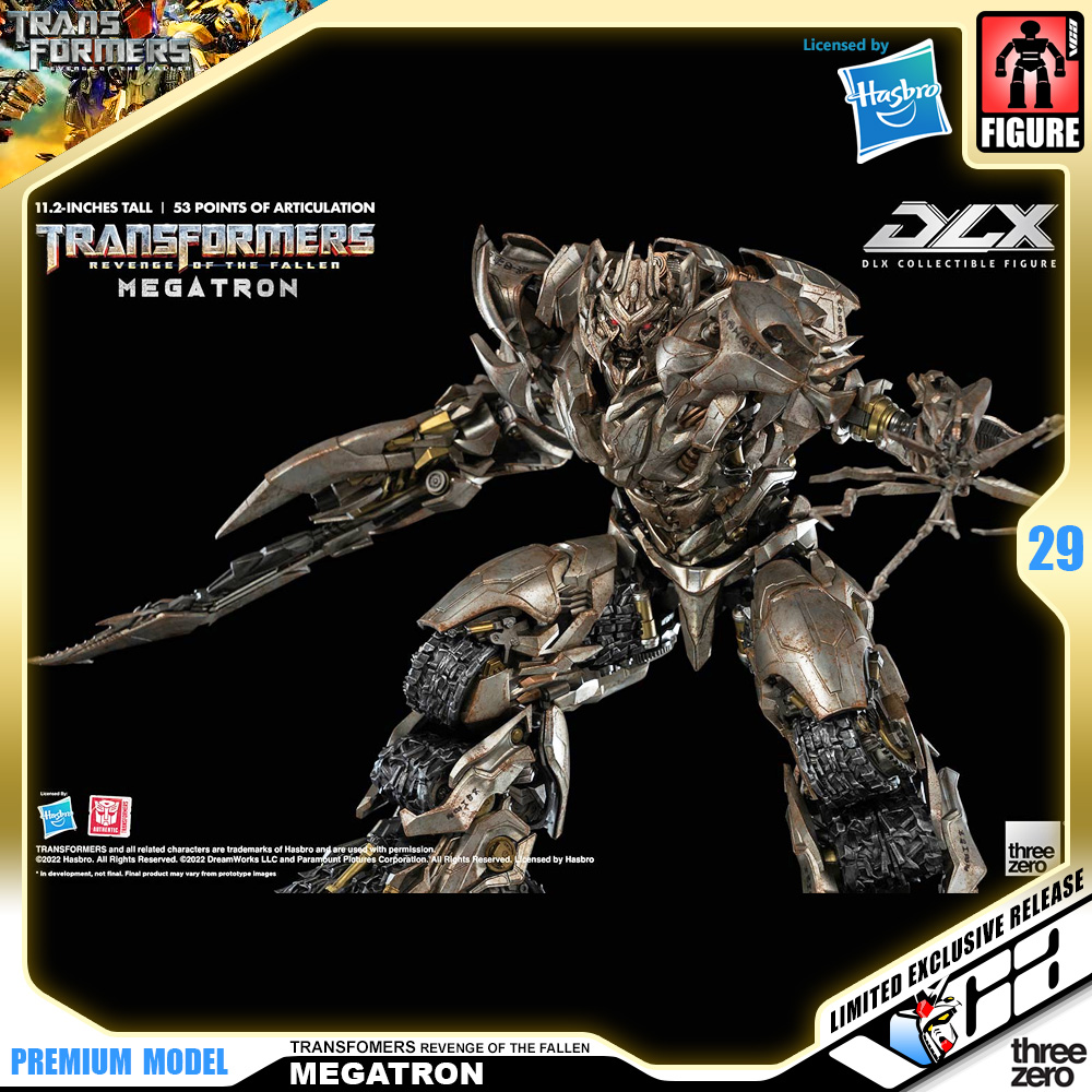 ThreeZero MEGATRON TRANSFORMERS REVENGE OF THE FALLEN
