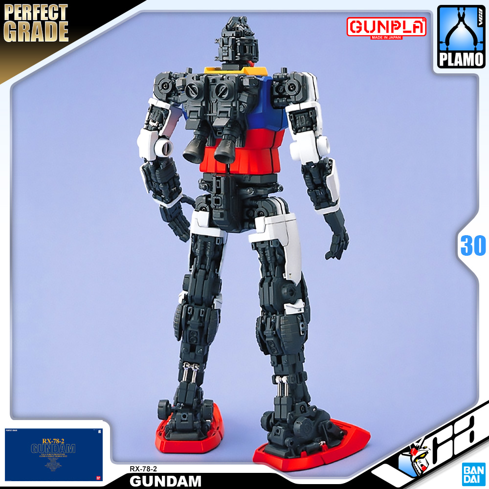 ⭐️ BANDAI GUNPLA PERFECT GRADE PG 1/60 RX-78-2 GUNDAM ประกอบ หุ่นยนต์ โมเดล กันดั้ม กันพลา ของเล่น VCA GUNDAM