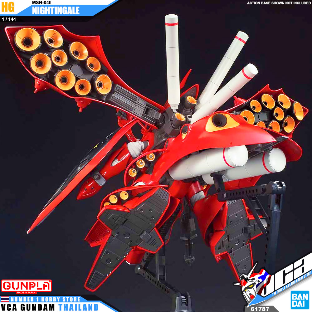 BANDAI GUNPLA HIGH GRADE HG 1/144 MSN-04II NIGHTINGALE โมเดล กันดั้ม กันพลา VCA GUNDAM