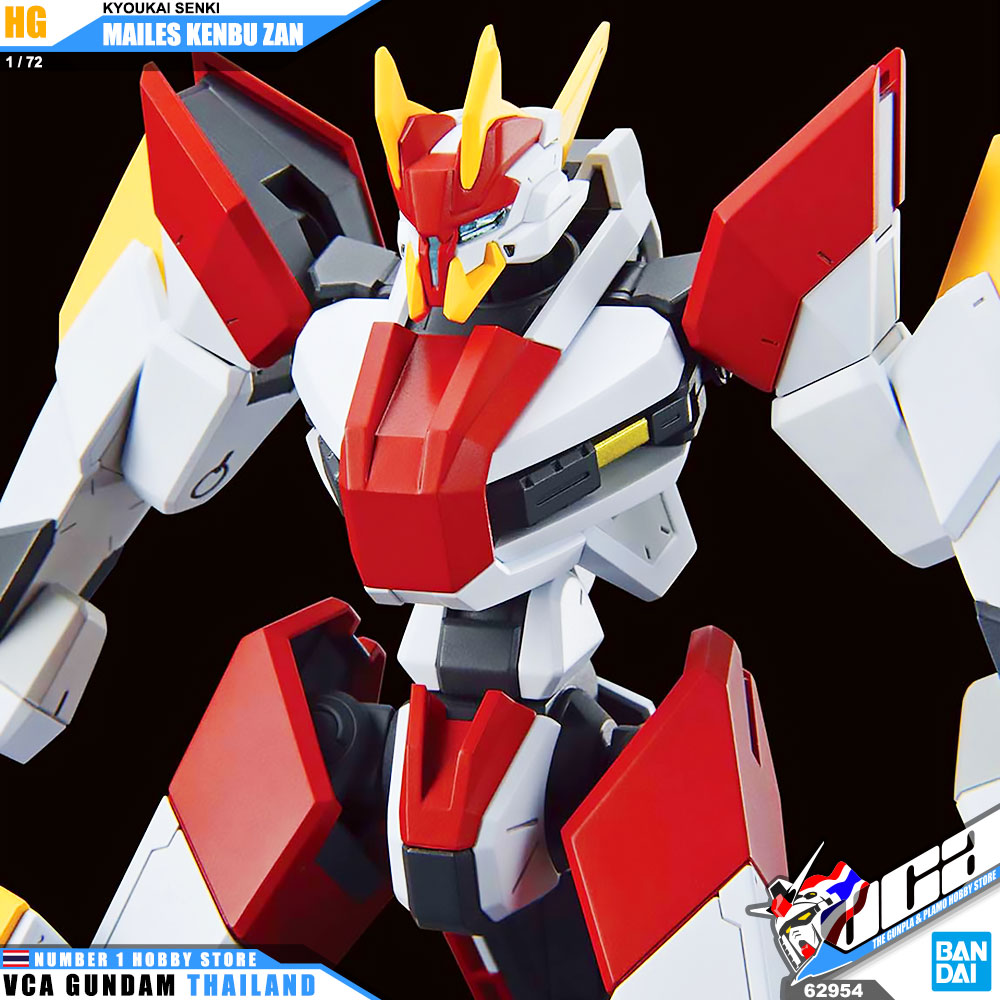BANDAI KYOUKAI SENKI HIGH GRADE HG 1/72 MAILES KENBU ZAN โมเดล นักสู้เขตแดน VCA GUNDAM