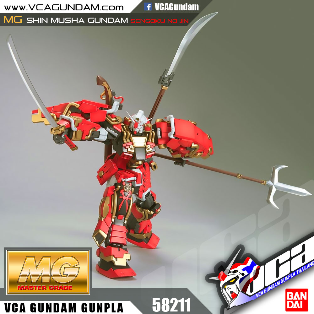 MG SHIN MUSHA GUNDAM SENGOKU NO JIN ชิน มูฉะ กันดั้ม เซนโงคุ โน จิน